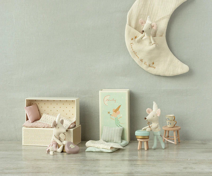 Maileg - Tooth Fairy Mouse, Little Brother in Match Box