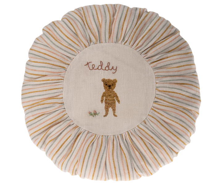 Maileg - Small Cushion - Teddy Embroidery
