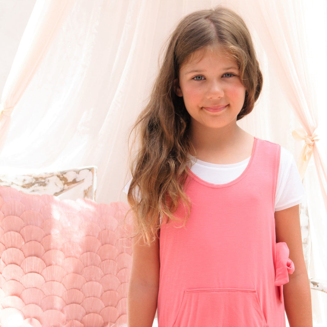 DOUCEUR SOFT GIRLS APRON DRESS