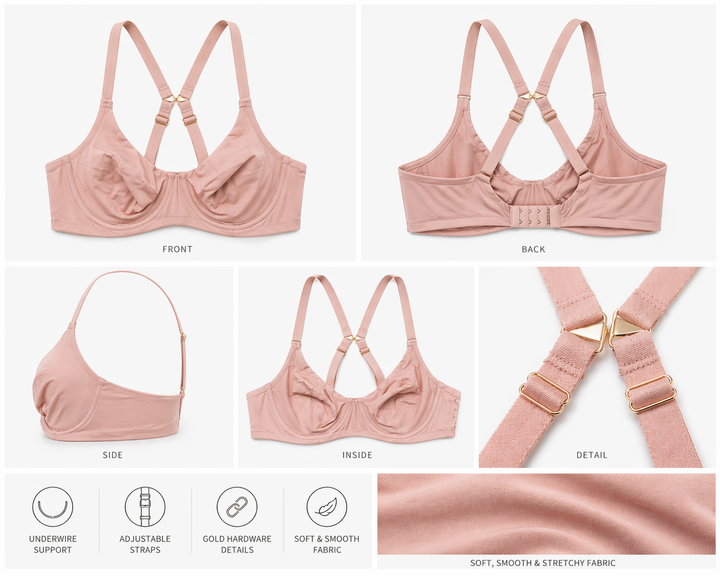 Forever Skin Microfiber Comfort Bra