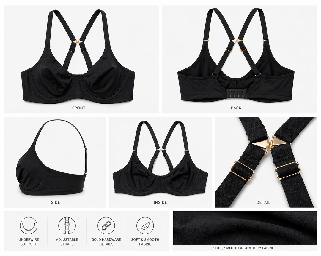 Forever Skin Microfiber Comfort Bra