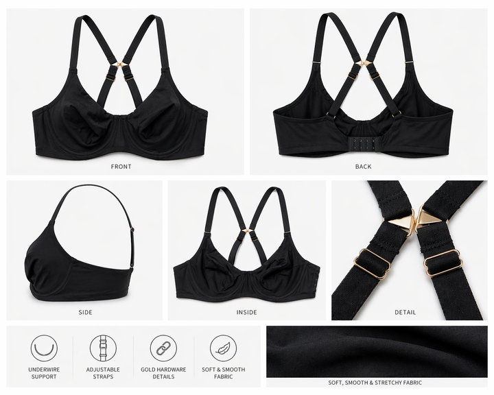 Forever Skin Microfiber Comfort Bra