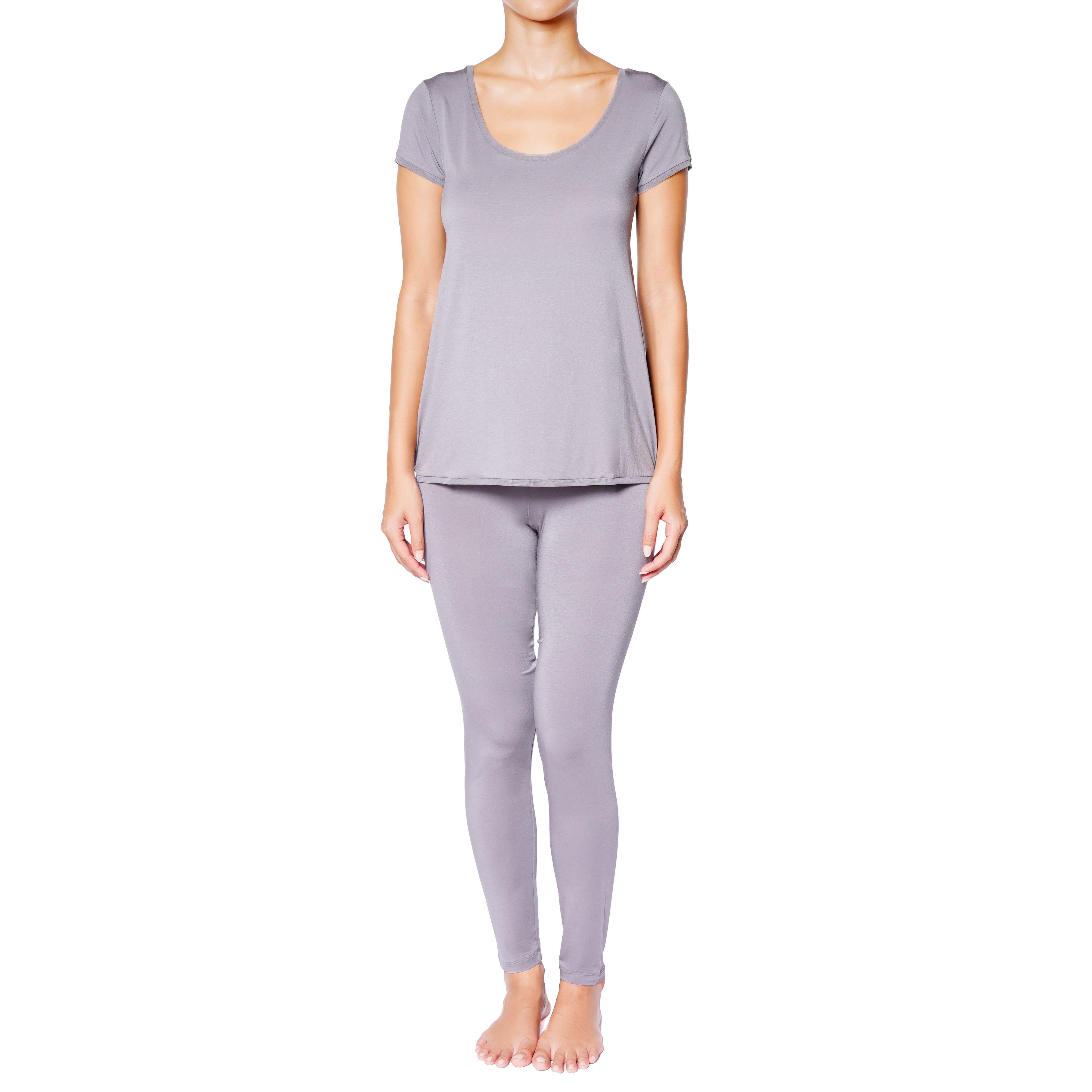 Warm Essentials By Cuddl Duds Women's Smooth Mesh Thermal V-neck