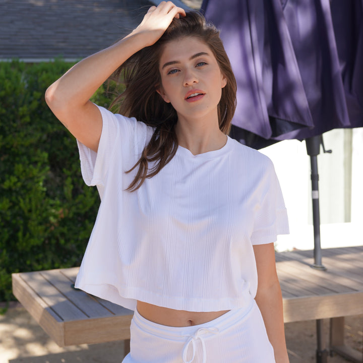 Douceur Relaxed T-shirt - White