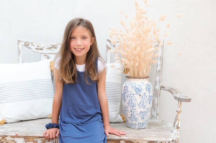 DOUCEUR SOFT GIRLS APRON DRESS