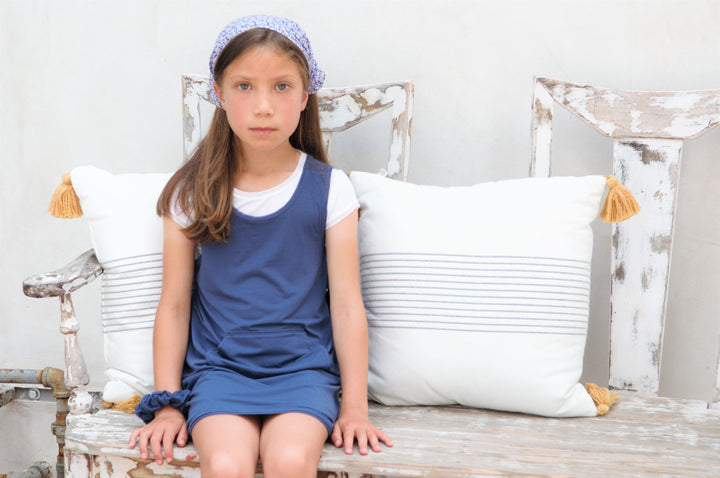 DOUCEUR SOFT GIRLS APRON DRESS