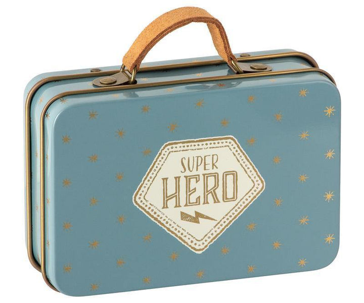 Superhero Little Mouse in Suitcase - DOUCEURSOFT.COM