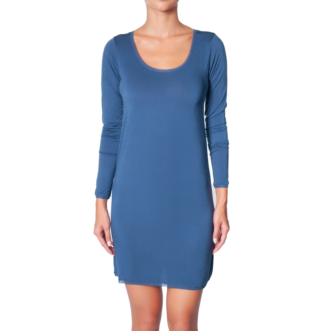 Douceur Soft Long sleeve chemise - Addictionnouvellelingerie.com