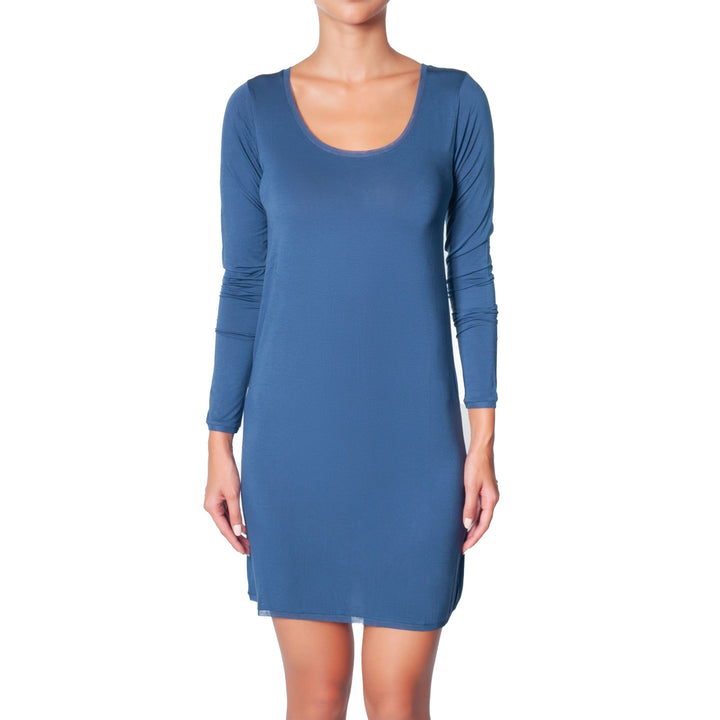 Douceur Soft Long sleeve chemise - Addictionnouvellelingerie.com